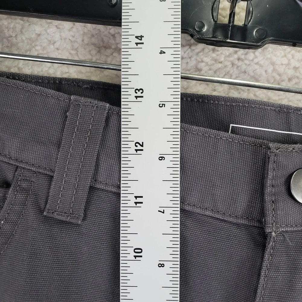 Carhartt BN2517-M Pants Mens 38x36 (Fits 38x35) Grey Workwear Rugged Utility